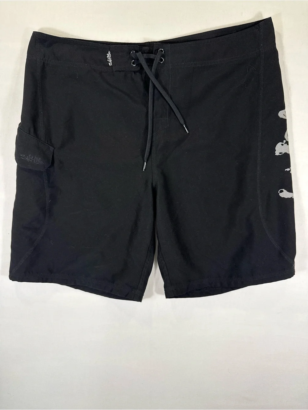 Salt Life Black Men’s Swim Board Shorts